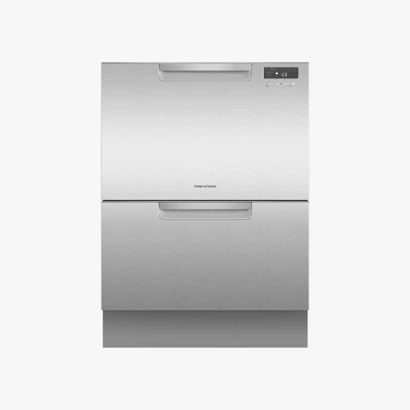 雙層不銹鋼抽屜式洗碗機圖片