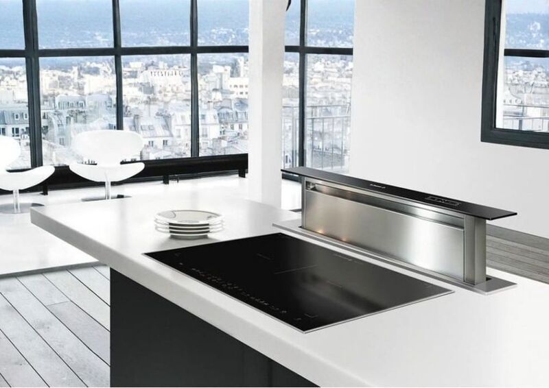 【升降式抽油煙機推薦】De Dietrich DHD1102X 120公分鉑金系列｜隱藏於質感廚房的頂級設計圖片
